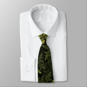 Fractal Camouflage Neck Tie