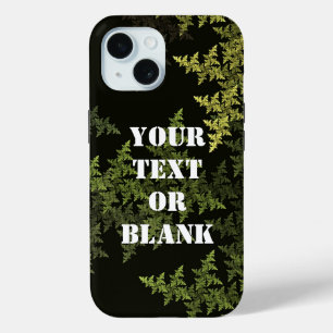 Fractal Camouflage - Summer iPhone 15 Case