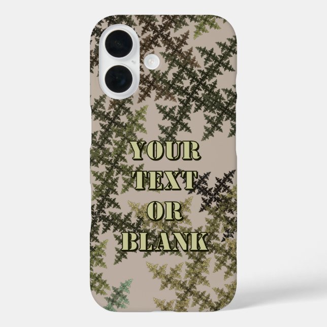 Fractal Camouflage - Summer Case-Mate iPhone Case (Back)