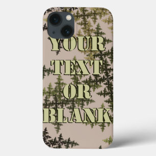 Fractal Camouflage - Summer iPhone 13 Case