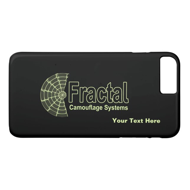 Fractal Camouflage Systems Logo Case-Mate iPhone Case (Back (Horizontal))
