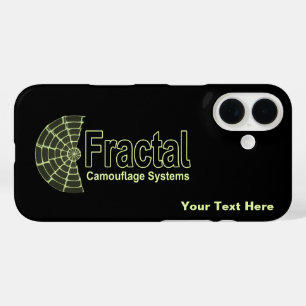 Fractal Camouflage Systems Logo iPhone 16 Case