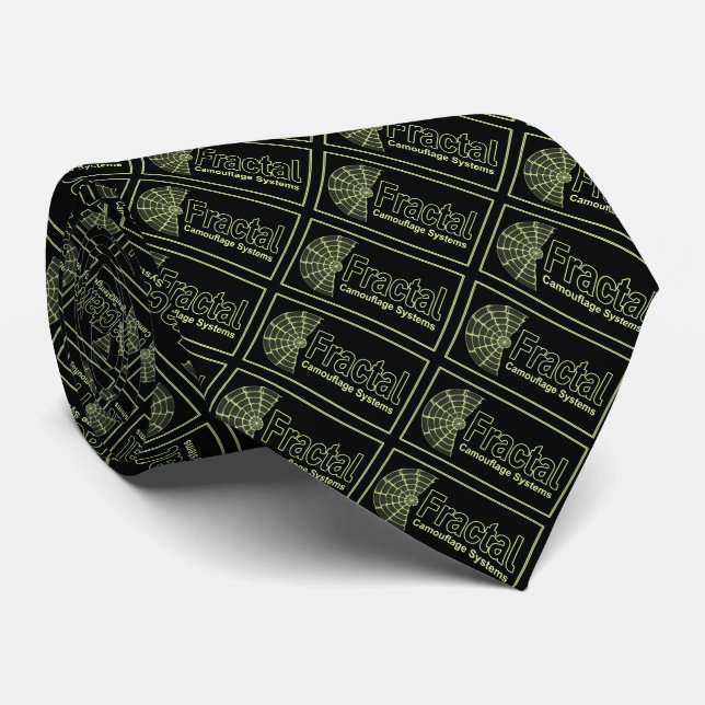 Fractal Camouflage Systems Logo Tie (Rolled)
