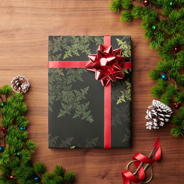 Fractal Camouflage Wrapping Paper (Holiday Gift)