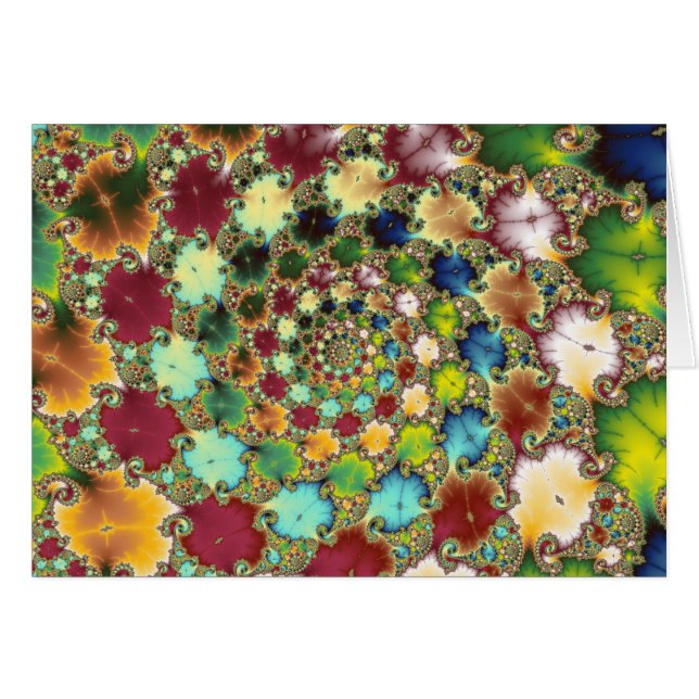 Fractal Cells - Fractal Card (Front Horizontal)