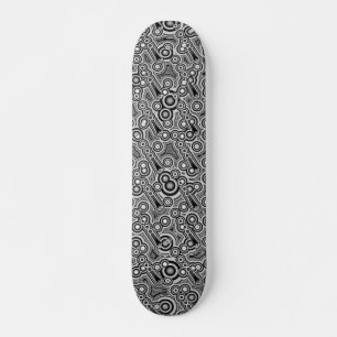 Fractal Circles Skateboard