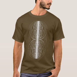 Fractal Cirlce Dimensions T-Shirt