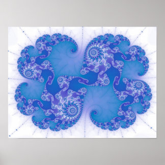 Fractal Cloud Poster