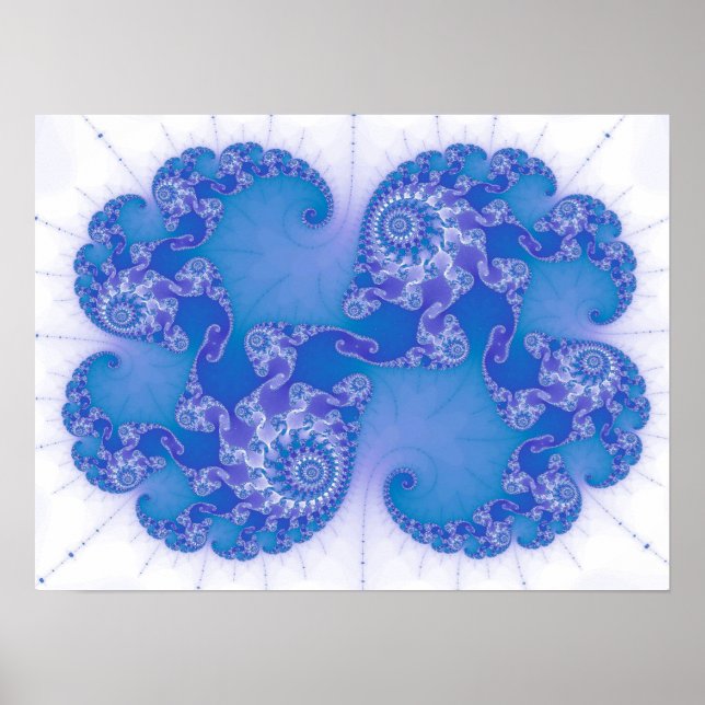 Fractal Cloud Poster (Front)