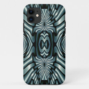 Fractal Composing - Kaleidoscope metal iPhone 11 Case
