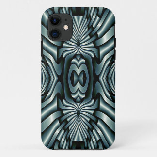 Fractal Composing - Kaleidoscope metal iPhone 11 Case