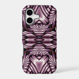 Fractal Composing - Kaleidoscope metal red