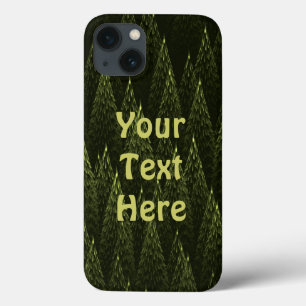 Fractal Conifer Forest iPhone 13 Case