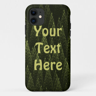 Fractal Conifer Forest iPhone 11 Case