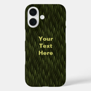 Fractal Conifer Forest  iPhone 16 Case