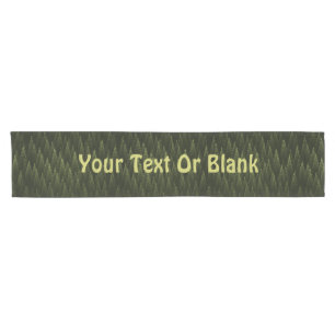 Fractal Conifer Forest Short Table Runner
