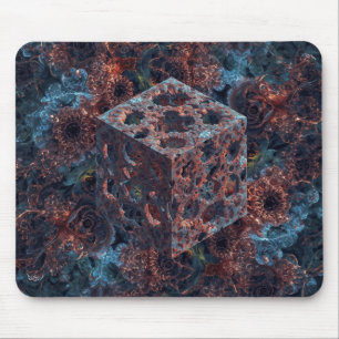 Fractal Cube With Mandelbrot Cutout  Mouse Pad