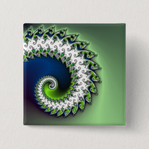 Fractal curly button