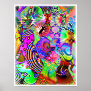 Fractal Dance Poster