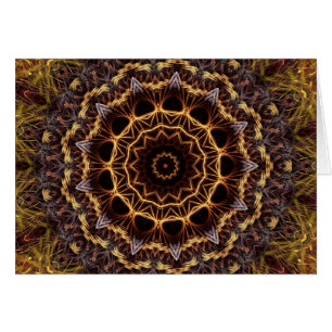 Fractal Doily Card