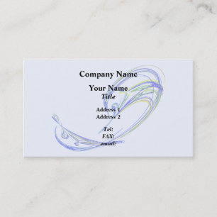 Fractal - Dolphin Business Card