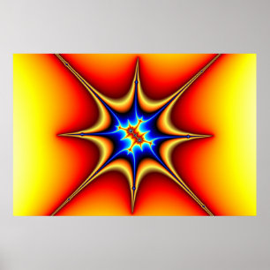 Fractal Emblem - Fractal Art Poster