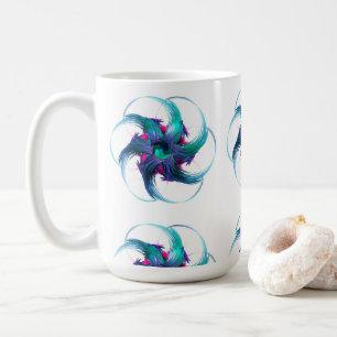 Fractal Fantasy Swirls Mug