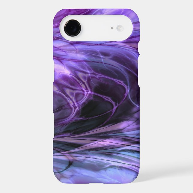 Fractal Feathers Purple Case-Mate Samsung Galaxy Case (Back)