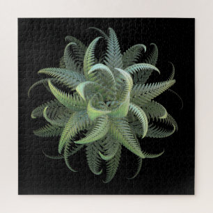 Fractal Fern Bloom Jigsaw Puzzle