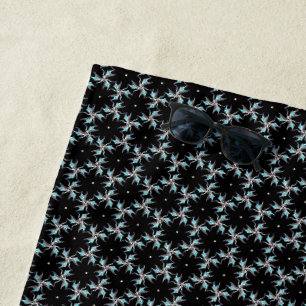Fractal Finesse Beach Towel