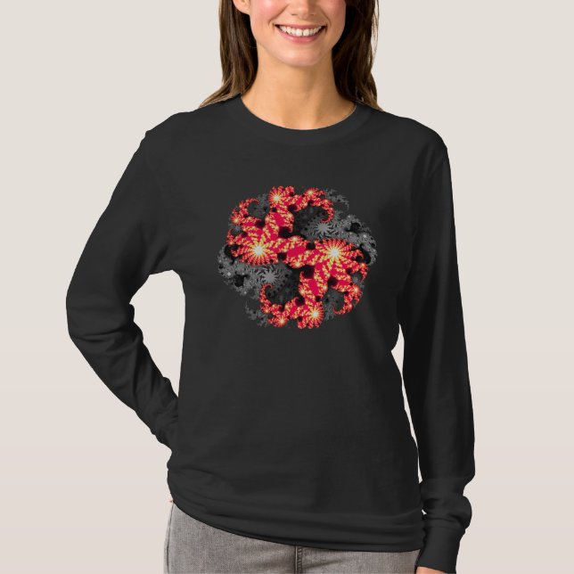 Fractal fire T-Shirt (Front)