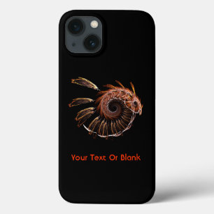 Fractal Firebird iPhone 13 Case