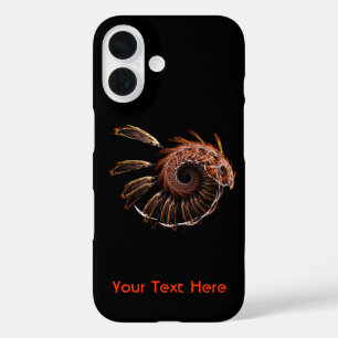 Fractal Firebird iPhone 16 Case