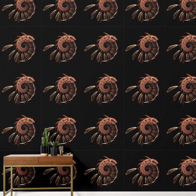 Fractal Firebird Wallpaper (Hallway)