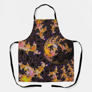 Fractal Firestorm Sphere Apron