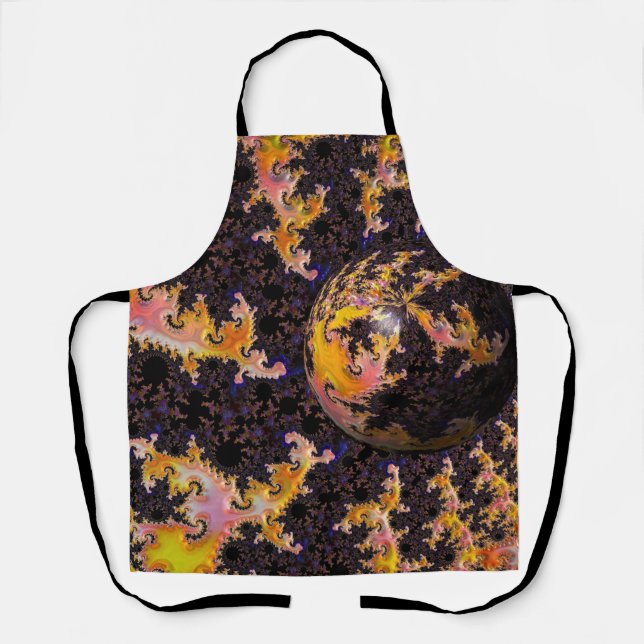 Fractal Firestorm Sphere Apron (Front)