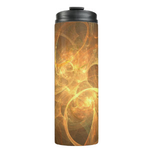 Fractal flame space energy fantasy thermal tumbler