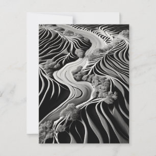 Fractal Flow Postcard