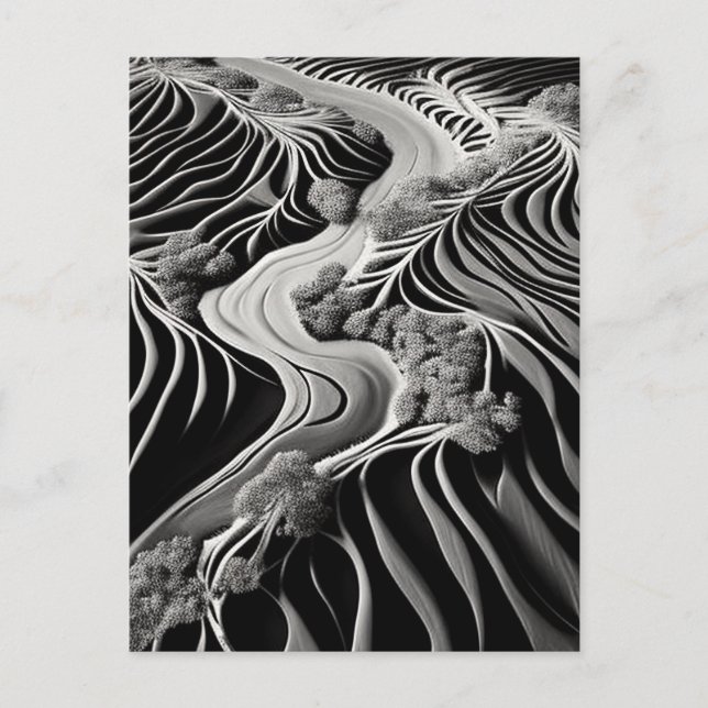 Fractal Flow Postcard (Front)