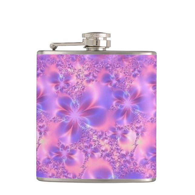 Fractal Flower Flask (Front)