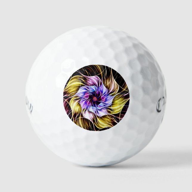 fractal flower golf balls (Front)