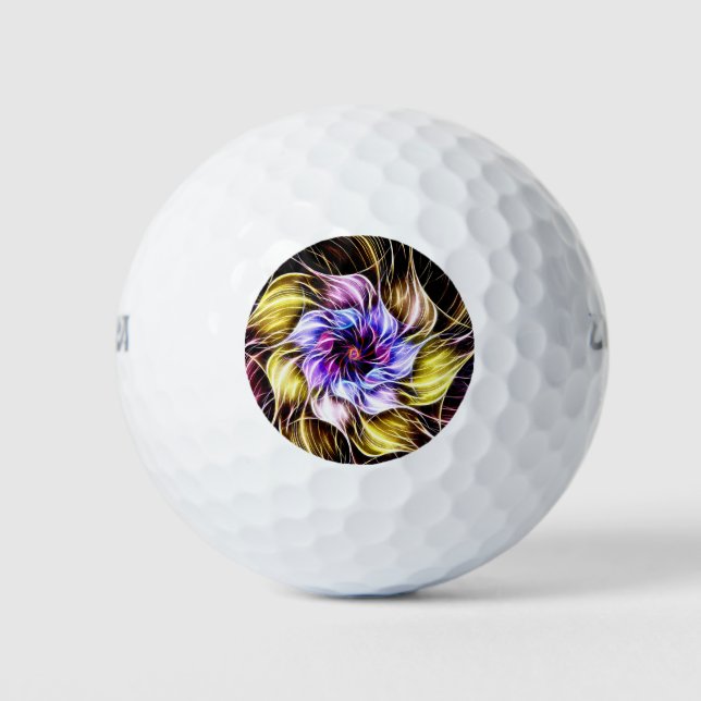 fractal flower golf balls (Front)