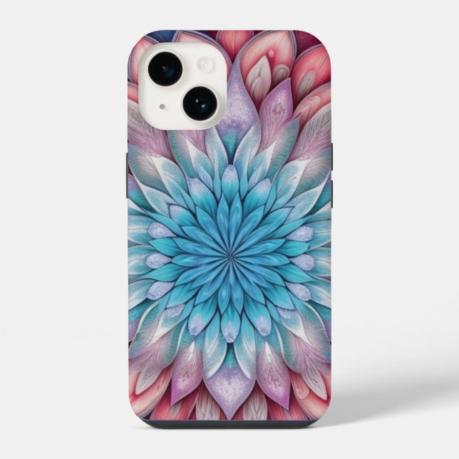 Fractal Flower iPhone Case (Back)