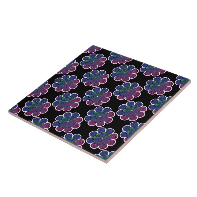Fractal Flower Tile (Side)