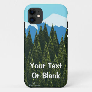 Fractal Forest iPhone 11 Case