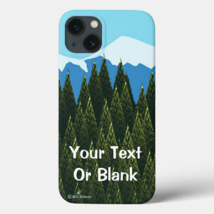 Fractal Forest iPhone 13 Case
