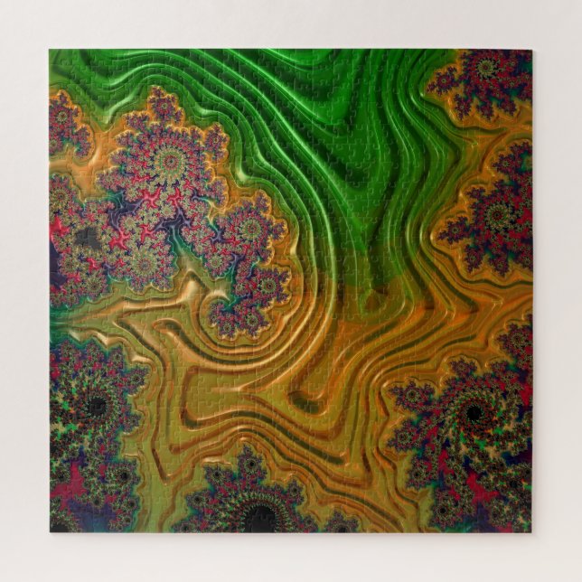 Fractal Forest Jigsaw Puzzle (Vertical)