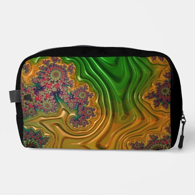 Fractal Forest Zipper Bag (Front)