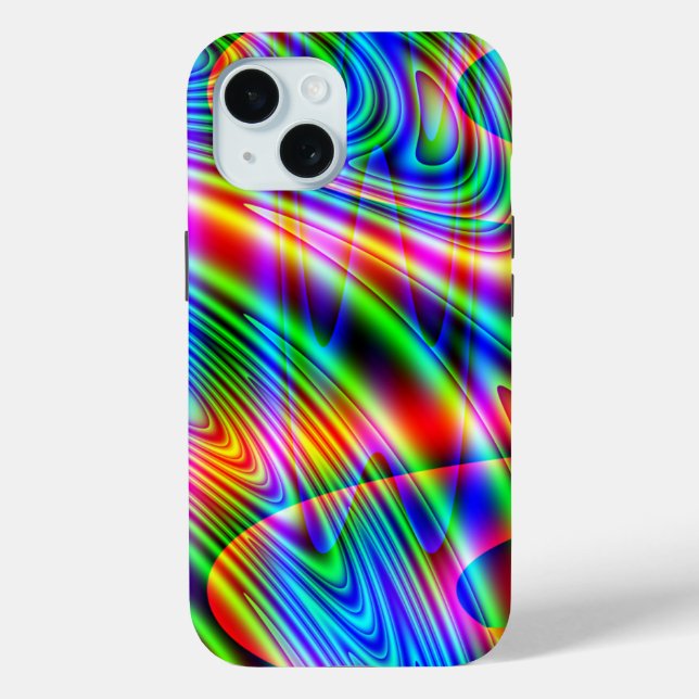 Fractal Frenzy Case-Mate iPhone Case (Back)