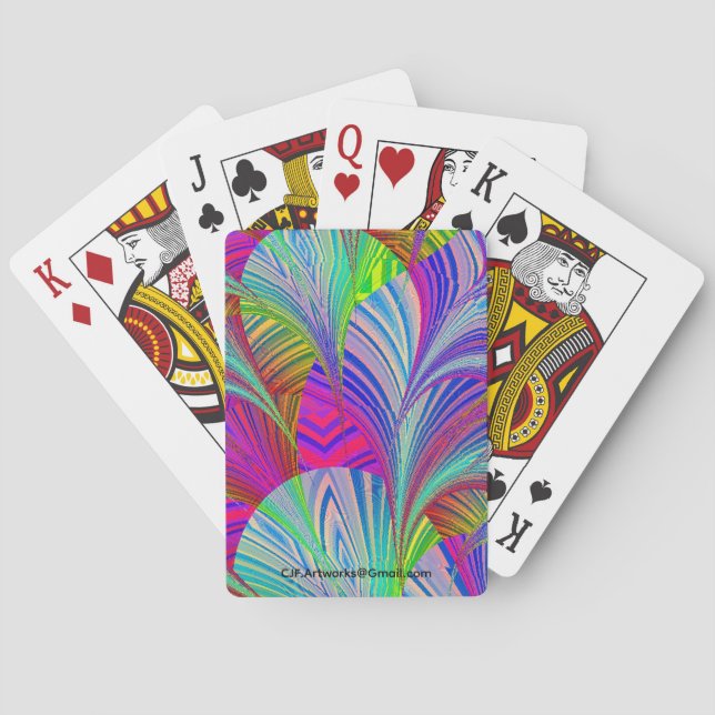 Fractal Fusion Classic Playing Cards  (Back)